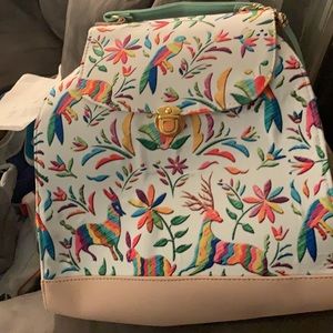 Mexican Purse, backpack style, made in Mexico